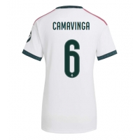Camisa de Futebol Real Madrid Eduardo Camavinga #6 Equipamento Principal Mulheres 2026-27 Manga Curta